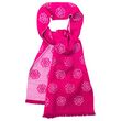 Patrick Francis Celtic Knot Magenta Wool Scarf