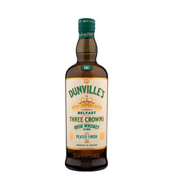 Dunvilles Dunvilles Three Crowns Peated Irish Whiskey 70cl