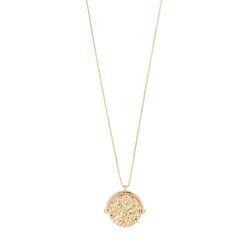 Pilgrim MAGNOLIA recycled coin necklace rosegold-plated