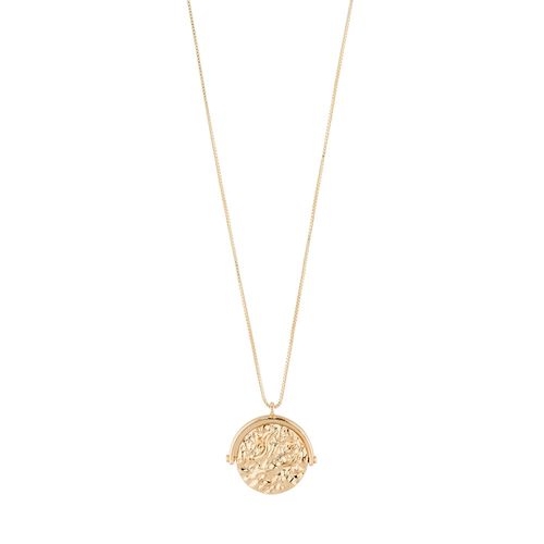 Pilgrim MAGNOLIA recycled coin necklace rosegold-plated