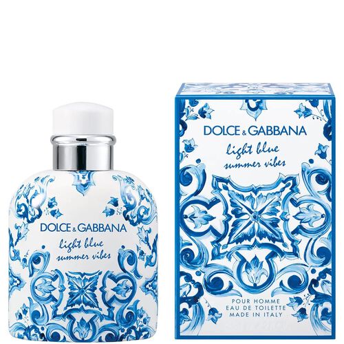 D&G Light Blue Summer Vibes Pour Homme Eau de Toilette Spray 125ml