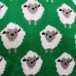 Traditional Craft Kids Green Sheep Knit Kids Jumper 9-10 Years