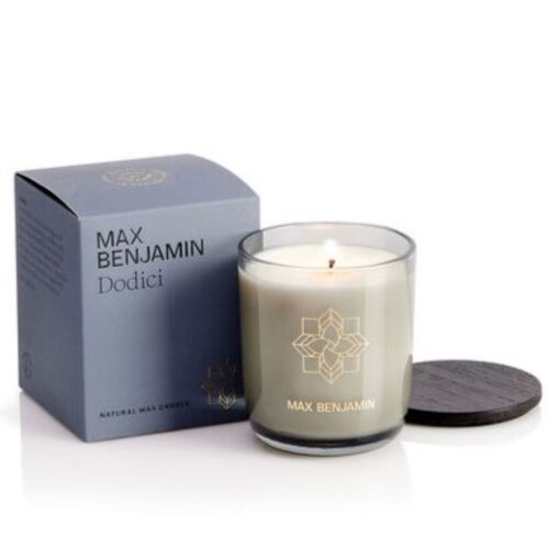 Max Benjamin Dodici Luxury Candle & Lid 210g