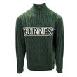 Guinness Aran Knit 1/4 Zip Jumper S