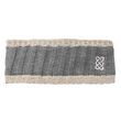 Patrick Francis Patrick Francis Grey Cream Knit Headband One size