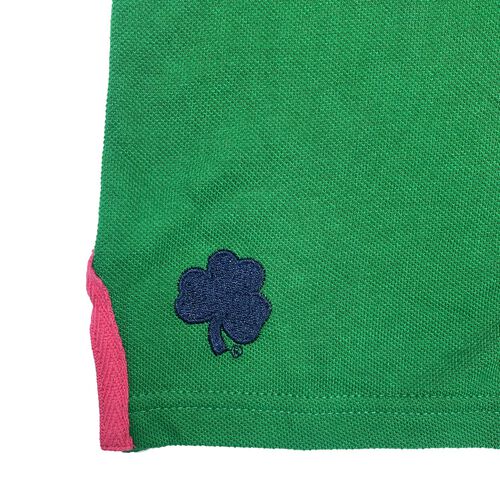 Notre Dame Kids Green Ireland Pique Kids Polo 7-8 Years