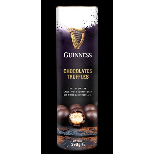 Lir Guinness Chocolate Twistwrap Truffles Tube 320g