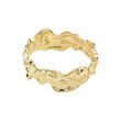 Pilgrim PULSE recycled bangle bracelet gold-plated