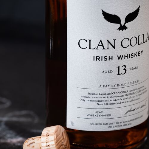 Clan Colla 13 Year Old Oloroso Finish Irish Whiskey 70cl