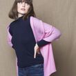 Madigan Cashmere Emma Cashmere Wrap in in Rose Handmade in Ireland