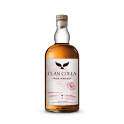 Clan Colla 7 Year Old Single Grain Rum Finish Irish Whiskey 70cl