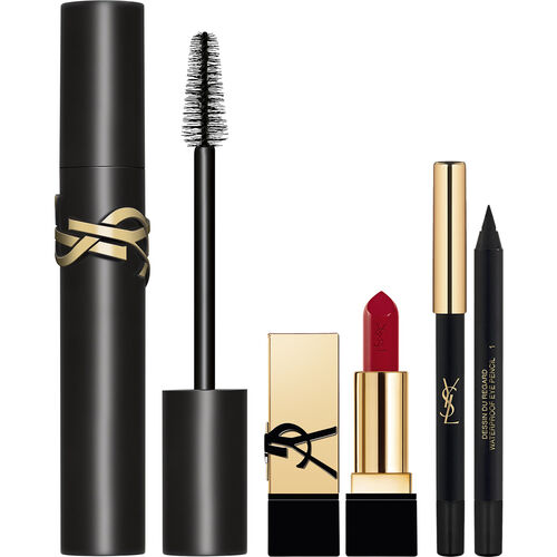 YSL Lash Clash  + Mini Rouge Pur Couture Rouge Muse  + Mini Dessin du Regard Gift Set