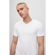 Boss Mens Underwear T-Shirt 3 Pack White Classic V Neck