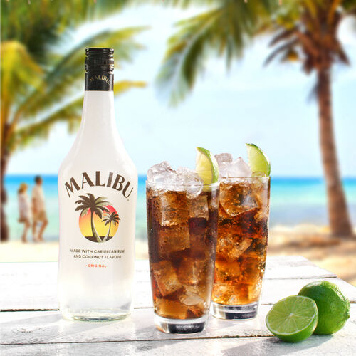 Malibu Original Caribbean Rum 1L