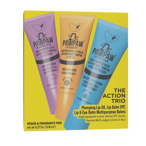 Dr PawPaw Original Action Balm Trio 8ml x 3