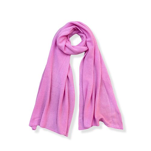 Madigan Cashmere Emma Cashmere Wrap in in Rose Handmade in Ireland