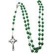 Souvenir Green Rosary Beads