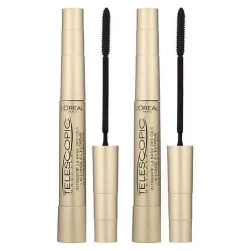 L'Oreal Paris Telescopic False Lash Mascara Duo Set Black Waable