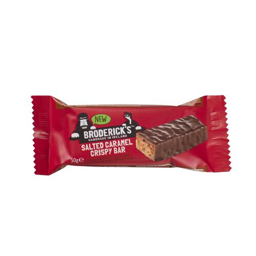 Brodericks Belgian Chocolate Salted Caramel Crispy Bar