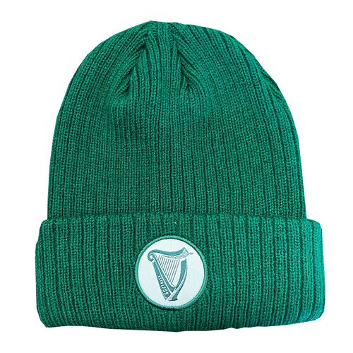 Guinness Spring Green Knit Turnup Hat