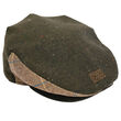 Patrick Francis Green Tweed Celtic Knot Flat Cap S