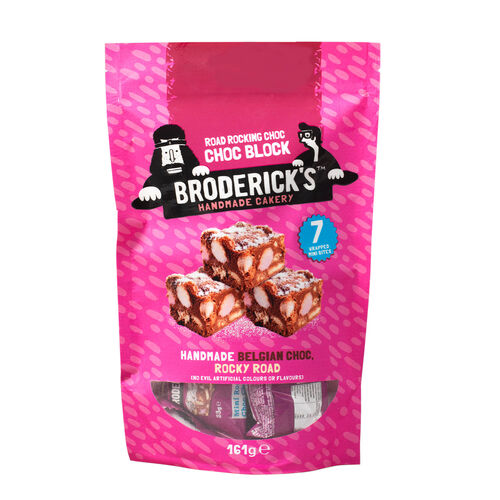 Brodericks Road Rocking Choc Choc Block Handmade Belgian Chocolate Rocky Road