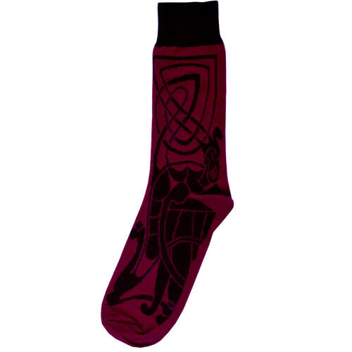 Book of Kells Celtic Sock One size