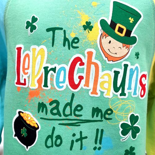 Traditional Craft Kids The Leprechauns Made Me Do It Kids Hoodie 7-8 Years