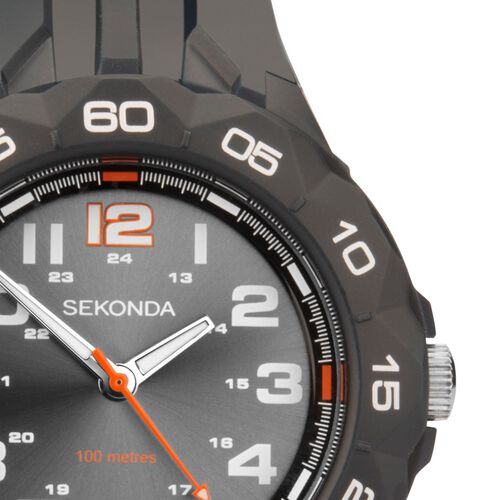 Sekonda Watches Men's Sports Watch 1848 Dark Grey