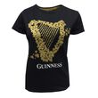 Guinness Guiness Shamrock Harp Ladies T-Shirt S