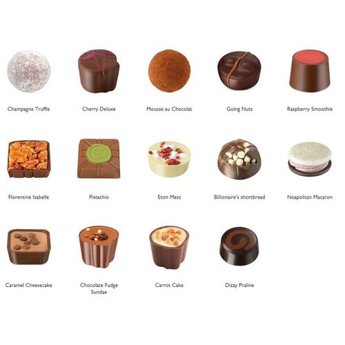 Hotel Chocolat Everything H-box A selection of 14 best-selling chocolates, hand-picked by you