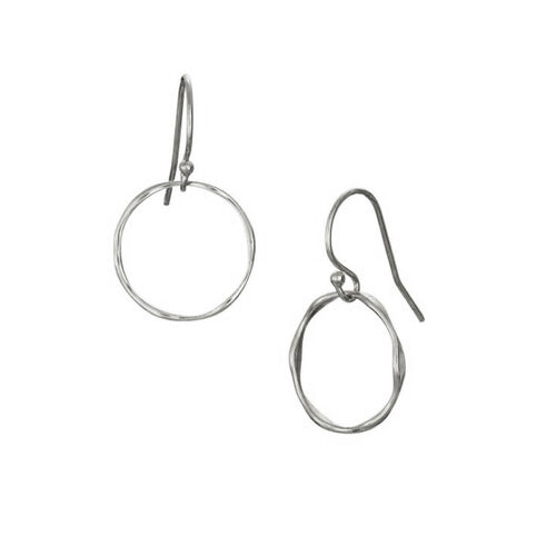 Loinnir Jewellery Tumulus Drop Earrings Sterling Silver