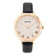 Sekonda Watches Classic Easy Reader Ladies Watch 40050 Rose Gold / Black strap