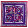 Book of Kells Large Purple & Red Celtic Square Scarf