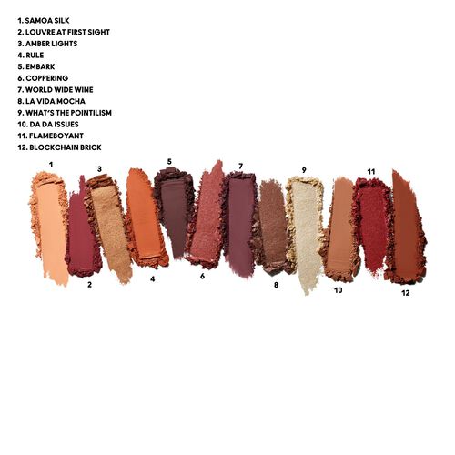 MAC Connect In Colour Eye Shadow Palette 12 Shades Future Flame