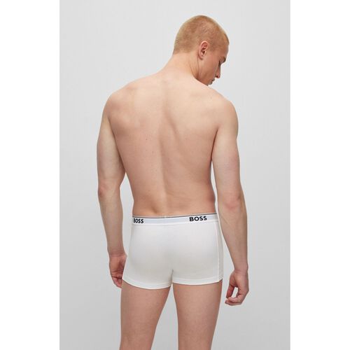 Boss Mens Trunk 3 Pack White Power