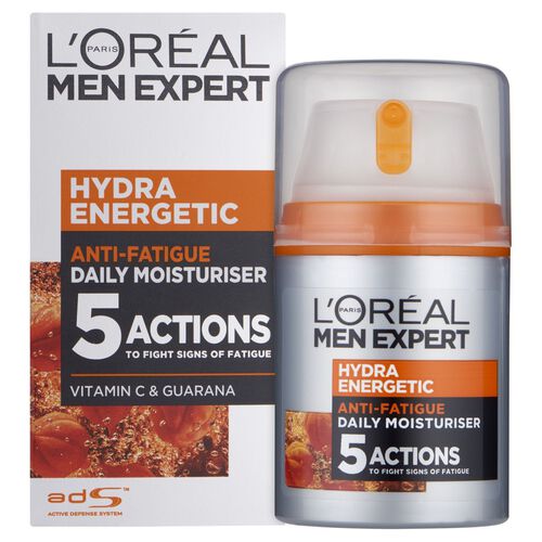 L'Oreal Paris Men Expert Hydra Energetic Daily Moisturiser 50ml