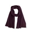 Madigan Cashmere Helen Cashmere Scarf in in Blackberry Handmade in Ireland