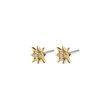 Pilgrim RAIN recycled earrings gold-plated