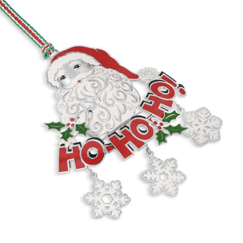 Newbridge Santa Ho Ho Ho Christmas Tree Decoration