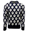 Traditional Craft Adults Navy Sheep Knit Jumper L