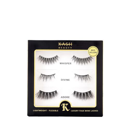 KASH Beauty Luxury Lash Trio