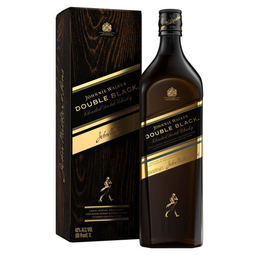 Johnnie Walker Double Black Blended Scotch Whisky 1L