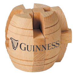 Guinness Wooden Barrel Puzzle Game