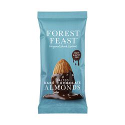 FOREST FEAST Salted Dark Chocolate Almonds 40g