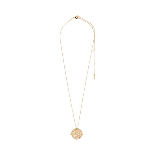 Pilgrim MAGNOLIA recycled coin necklace rosegold-plated