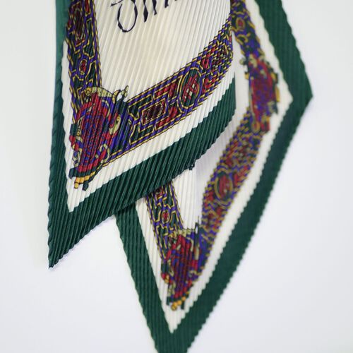 Book of Kells The Book of Kells Square Signature Scarf  Green 