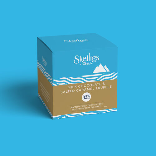 Skelligs Milk Chocolate and Salted Caramel Truffle