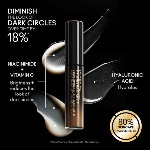 MAC Studio Radiance 24HR Luminous Lift Concealer NW65