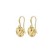 Pilgrim LENNON recycled coin earrings gold-plated